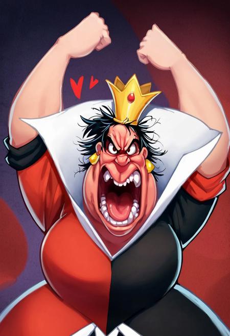 Queen of Hearts from Alice in Wonderland (Pony)版本V1 (ID: 657475)