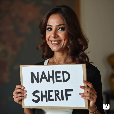 Egyptian Actress - NAHED SHERIF Flux - LoRa