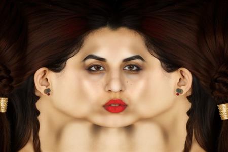 Head texture map