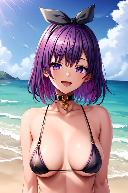 Toa Kazanashi (風無永愛) from Saint D●rei Gakuen2 (聖奴●学園2)
