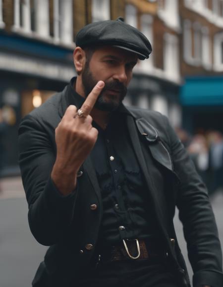 Middle Finger SDXL