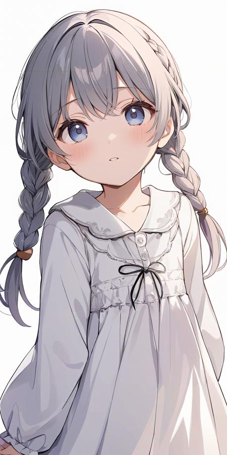 編み込みツインテール/braid twintail
