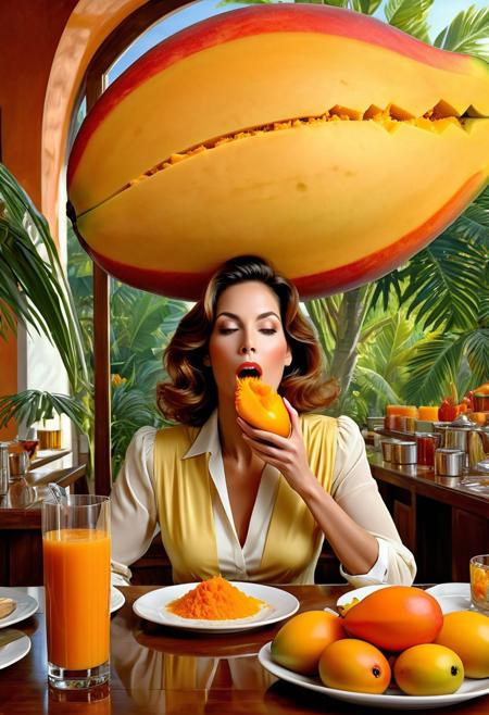 Juicy Fruit World - Exotic Mix style - SDXL