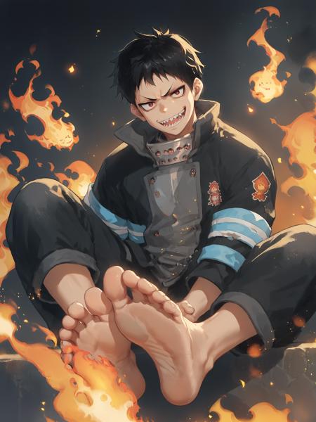 Shinra Kusakabe | Fire Force [PonyXL]版本v1.0 (ID: 404607)