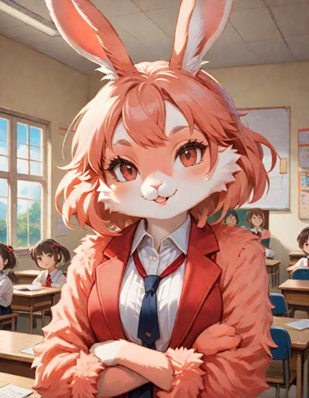 Anime Furry Style Pony