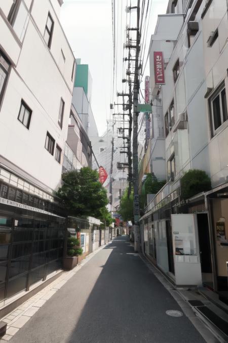ラブホテル街の風景 / Scenery of love hotel district SD15