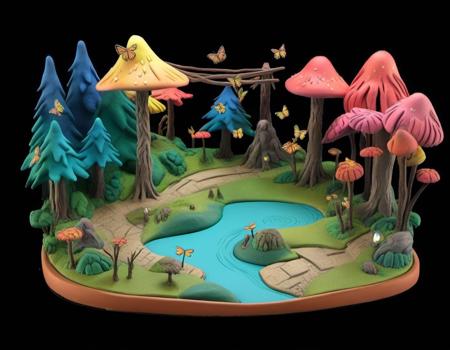 CLAYMATE - Claymation Style for SDXL