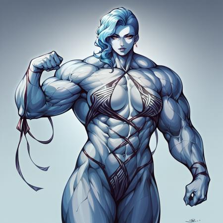 Extreme Muscular Concept [Pony, Animagine XL]