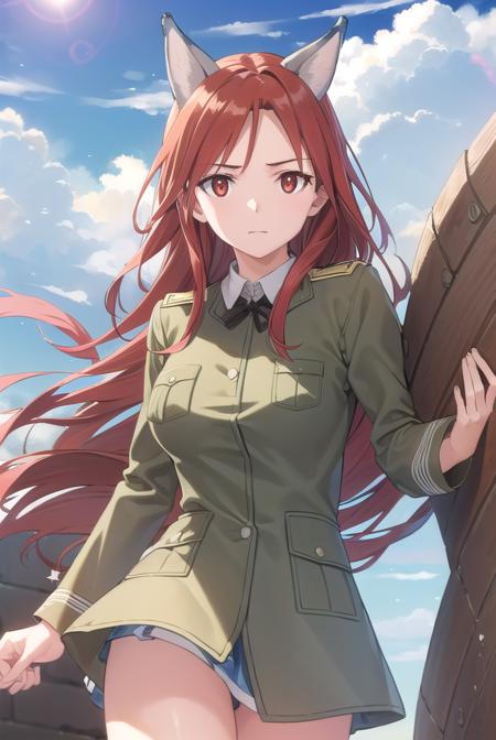 Minna-Dietlinde Wilcke (ミーナ・ディートリンデ・ヴィルケ) - Strike Witches (ストライクウィッチーズ)