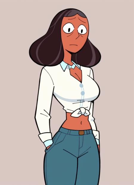 Steven Universe style and characters