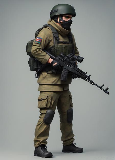Russian soldier uniform (Pony XL)