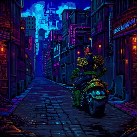 Judge Dredd Comic Style (SDXL)
