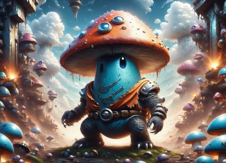 DonM - Shroom Knight [SD,SDXL,Pony]