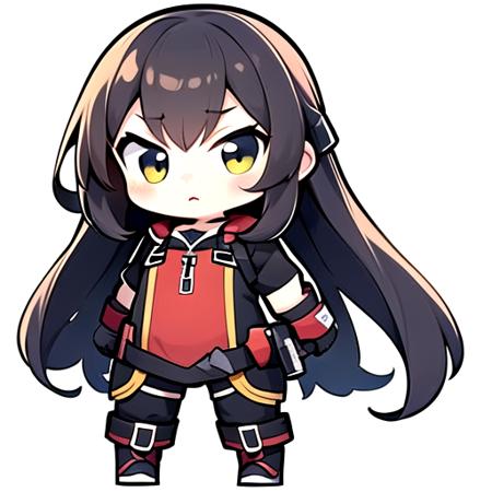 Boldline game style: boldline anything easily especially chibi 粗线条2D游戏lora：适合Q版人物