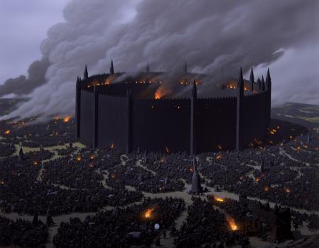 Tolkien's Middle Earth - Ted Nasmith style (Flux)