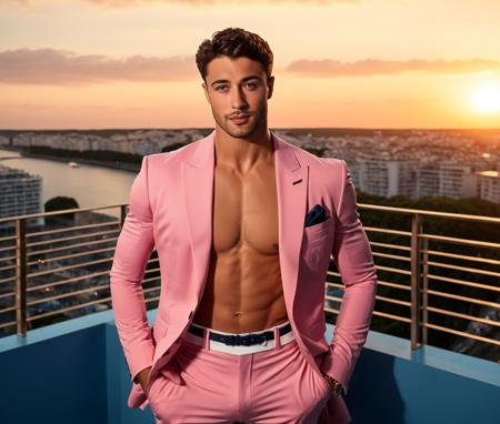 Jules Bouyer Paris Olympics French Swimmer SDXL