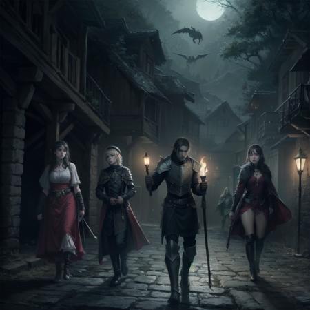 The Adventurer Party! SD 1.5