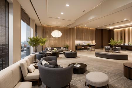 Hotel Interior Design - Lounge area
