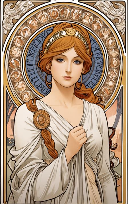 Alphonse Mucha Style