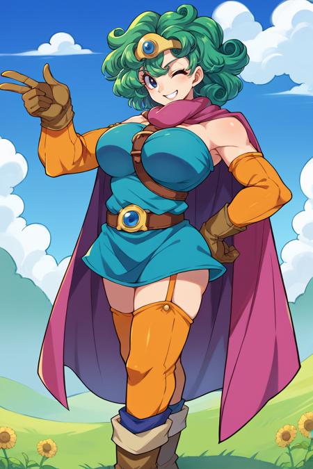 Sofia/Heroine/ソフィア (Dragon Quest IV) SDXL LoRA [Pony Diffusion]