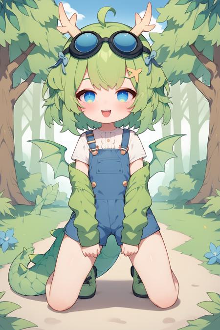 Dragon Girl (Model Public VTuber) - Comission LoRA PonyXL
