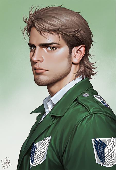 Jean Kirstein - Attack on Titan版本PonyXL (ID: 1058455)