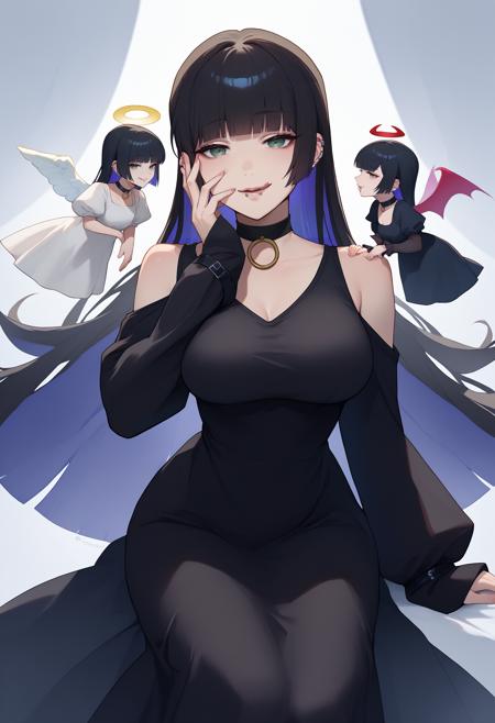 Shoulder Devil & Angel | Concept LoRA XL版本v1.0 (ID: 682011)