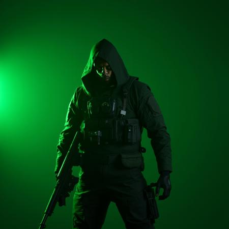 Battlefield + (2042) military cinematic style XL + F1D