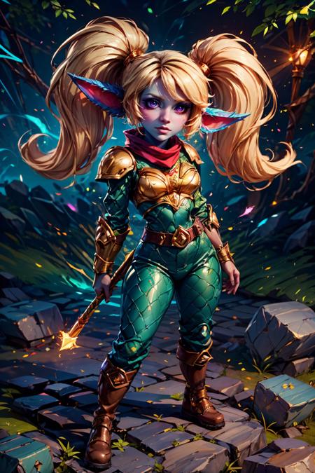 Poppy: Keeper of the Hammer (League of Legends) [Pony & SD1.5]