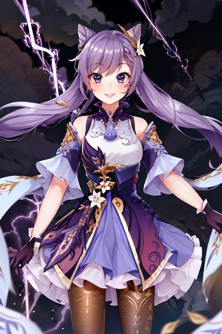 Keqing: Driving Thunder | 刻晴 (Genshin Impact) [Illustrious & SD1.5]