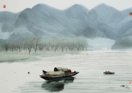 中国彩墨-Chinese ink painting