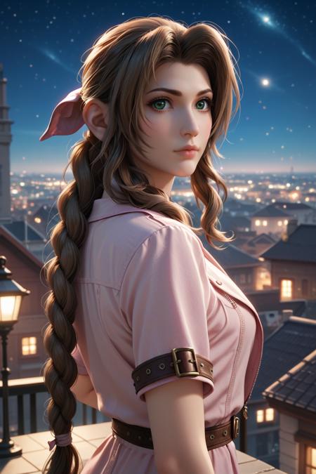 Aerith from Final Fantasy [Pony]