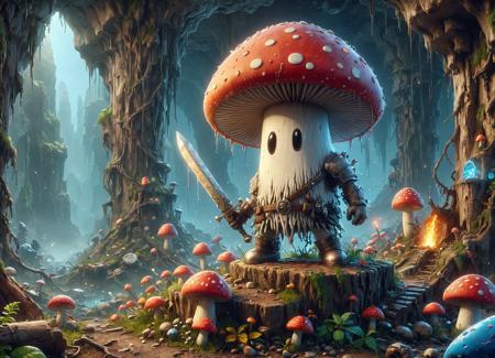 DonM - Shroom Knight [SD,SDXL,Pony]