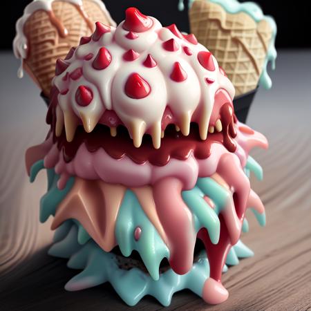 Food monsters  LoRA [SD+XL+Pony]