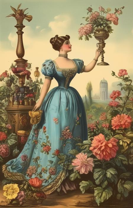 style of Chromolithography [SDXL] 261版本v1.0 (ID: 592368)