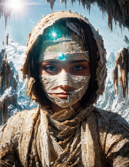 DonM - Mummy Style or wrapped clothing [SD1.5,SDXL]
