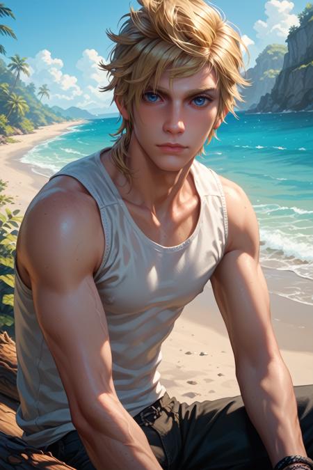 Prompto from Final Fantasy [Pony]