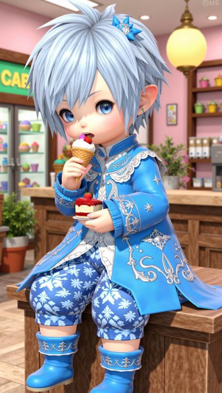 Flux FFXIV Lalafells