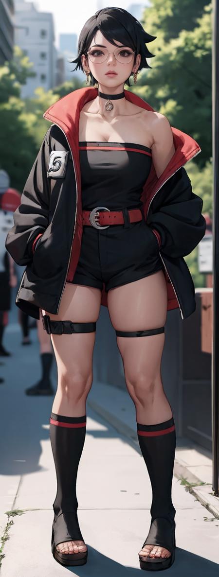 Sarada Uchiha | Boruto After the timeskip| Naruto Girls | KoFi Commissioned | ownwaifu