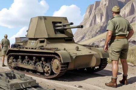 Panzerjager I / I号対戦車自走砲