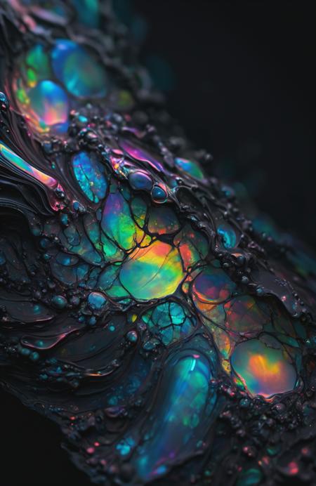 IOS_Iridescent opal style
