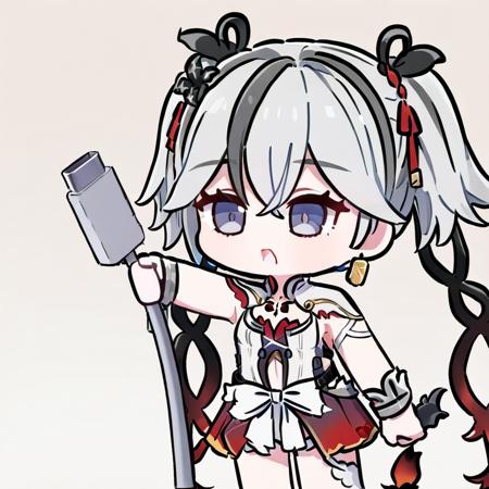呐~给你充 meme holding charging cable [a31 | pony]