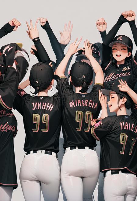 千葉ロッテマリーンズ BSW2024ユニフォーム CHIBA LOTTE MARINES BSW2024 Uniform SDXL