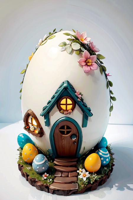 Easter Egg House [SDXL & SD1.5]