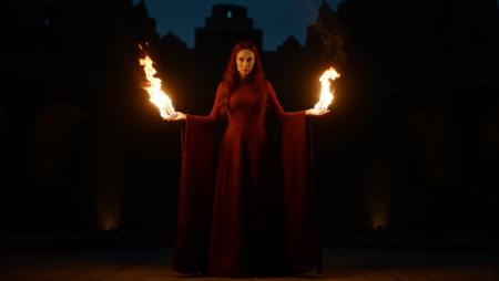 Melisandre of Asshai - Game of Thrones - Flux1.D