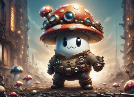 DonM - Shroom Knight [SD,SDXL,Pony]