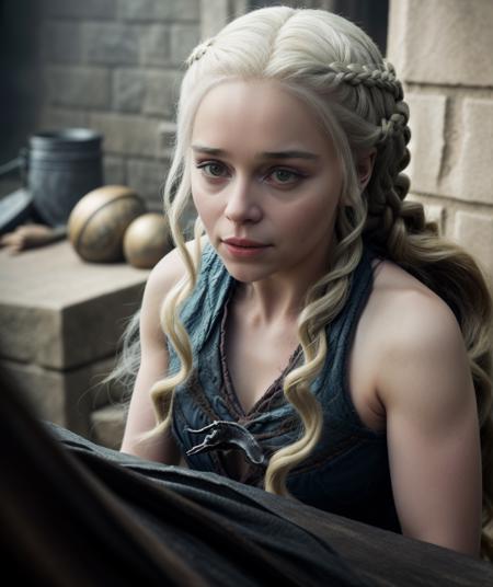 Emilia Clarke as Daenerys Targaryen - LORA  - FLUX and PONY ?