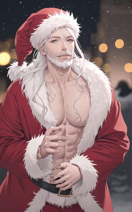 Sexy Santa Clause | Merry Christmas | Bara Concept