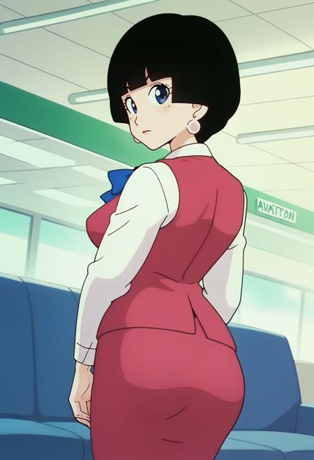 3 Extra Girls (Madam, Flight Attendant, Information Desk Attendant) / Dragon Ball (TV series)