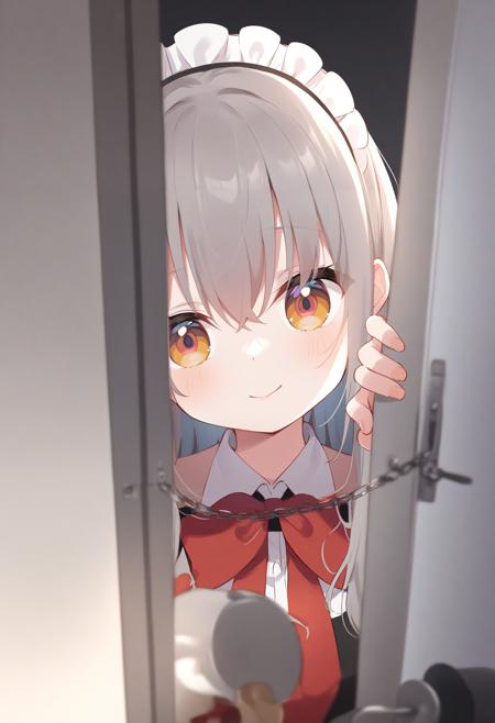 [SDXL&Pony] door chain / ドアチェーン